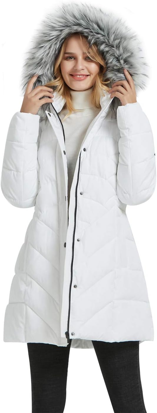 Women's Winter Thicken Long Coat with Pockets - Parka Jacket (Sizes XS-3XL)